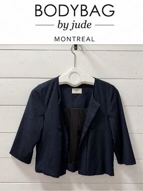 Bodybag by Jude Montreal Navy Dotted Blazer – Size L